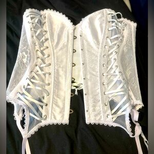 Adore Me white corset